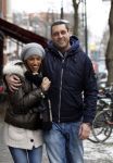 Amsterdam 9 februari 2012
Glennis Grace met vriend Moos aan het winkelen.
Peter Smulders bv