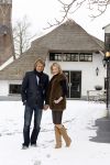 Ophemert 7 februari 2012
Hans Kraaij Jr. en Sophie Kraay  bij hun huis in Ophemert.
Peter Smulders bv