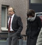 Made, 16 Februari 2012
Minister van Landbouw Henk Bleker (58 jaar) samen met zijn vriendin, Barbara Rijlaarsdam (26 jaar), journaliste bij het NRC nadat ze samen met de moeder van Barbara op bezoek zijn geweest bij de oma van Barbara.
Foto Peter Smulders BV