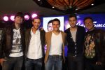 Volendam 9 maart 2012
Persconferentei jan Smit ivm 15 jaar artiest en concerten in Ahoy. Jan met Nick en Simon Yes R en Gerard Joling
Peter Smulders bv