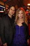 Amsterdam 22 februari 2012
Premiere Taped in Tuschinski Amsterdam. Jennifer Ewbank met vriend
Peter Smulders bv