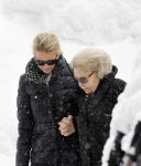 Lech 19 februari 2012
Koningin Beatrix en Prinses Mabel wisse Smit arriveren bij Hotel Post na bezoek aan ziekenhuis in Innsbruck waar prins Friso ligt.
Peter Smulders bv