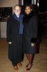 Amsterdam 10 maart 2012
Modeshow Mart Visser in het hilton hotel. Laetitia Griffith met man
Peter Smulders bv