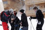Lech 26februari 2012
Linda de Mol met kinderen Julian en Noah en vriend Jeroen Rietbergen op ski vakantie in Lech.
Peter Smulders bv