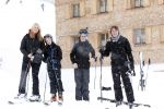 Lech 26februari 2012
Linda de Mol met kinderen Julian en Noah en vriend Jeroen Rietbergen op ski vakantie in Lech.
Peter Smulders bv