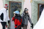 Lech 20 februari 2012
Prins Willem Alexander Prinses Maxima en Prinses Mabel Wisse Smit bij hotel post.
Peter Smulders bv
