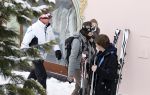 Lech 20 februari 2012
Prins Willem Alexander Prinses Maxima en Prinses Mabel Wisse Smit bij hotel post.
Peter Smulders bv