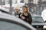 Lech 19 februari 2012
Prinses Laurentien met aupair op straat in Lech.
Peter Smulders bv