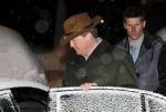 Lech 19 februari 2012
Prinses mabel Wisse Smit en Prins Willem Alexander vertrekken vanuit Hotel Post naar het ziekenhuis in Innsbruck waar Prins Friso ligt na zijn skiongeluk.
Peter Smulders bv