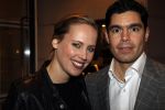 Amsterdam 10 maart 2012
Modeshow Mart Visser in het hilton hotel. Regina Romeijn met vriend
Peter Smulders bv