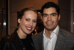 Amsterdam 10 maart 2012
Modeshow Mart Visser in het hilton hotel. Regina Romeijn met vriend
Peter Smulders bv