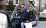 Amsterdam 11 maart 2012
Ruud en Estelle Gullit op Vespa Scooter.
Peter Smulders bv