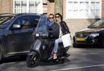 Amsterdam 11 maart 2012
Ruud en Estelle Gullit op Vespa Scooter.
Peter Smulders bv