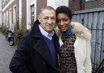 Amsterdam 18 maart 2012
Babyshower Nicolette v Dam en Bas Smit bij Artis. Sylvana Simons met Ronald Kahn
Peter Smulders bv