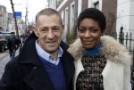 Amsterdam 18 maart 2012
Babyshower Nicolette v Dam en Bas Smit bij Artis. Sylvana Simons met Ronald Kahn
Peter Smulders bv