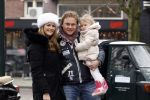 Amsterdam 30 januari 2012
Wesly Bronkhorst met vriendin Renee en dochter.
Peter Smulders bv