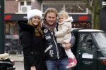 Amsterdam 30 januari 2012
Wesly Bronkhorst met vriendin Renee en dochter.
Peter Smulders bv