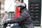 Amsterdam 17 maart 2012
Willem holleeder op vespa scooter in Amsterdam. Het zijn de eerste foto's in Amsterdam na zijn vrijlating.
Fototo's Edwin Smulders/Ferry de Kok