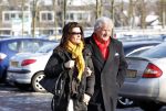 Laren 8 februari 2012
Willibrord Frequin met zijn dochter Rebecca aan het winkelen.
Peter Smulders bv