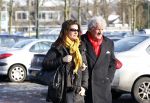 Laren 8 februari 2012
Willibrord Frequin met zijn dochter Rebecca aan het winkelen.
Peter Smulders bv