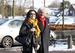 Laren 8 februari 2012
Willibrord Frequin met zijn dochter Rebecca aan het winkelen.
Peter Smulders bv