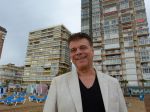 Benidorm, 7 Maart 2013
Andy de Wit ( Ad v d Hurk) voor en optreden in Cafe Rest. 
De Blauwe Walvis
Foto Peter Smulders BV