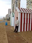 Benidorm, 7 Maart 2013
Andy de Wit ( Ad v d Hurk) voor en optreden in Cafe Rest. 
De Blauwe Walvis
Foto Peter Smulders BV