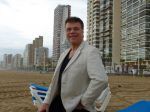 Benidorm, 7 Maart 2013
Andy de Wit ( Ad v d Hurk) voor en optreden in Cafe Rest. 
De Blauwe Walvis
Foto Peter Smulders BV