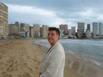 Benidorm, 7 Maart 2013
Andy de Wit ( Ad v d Hurk) voor en optreden in Cafe Rest. 
De Blauwe Walvis
Foto Peter Smulders BV