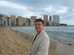 Benidorm, 7 Maart 2013
Andy de Wit ( Ad v d Hurk) voor en optreden in Cafe Rest. 
De Blauwe Walvis
Foto Peter Smulders BV