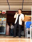 Benidorm, 7 Maart 2013
Andy de Wit ( Ad v d Hurk) voor en optreden in Cafe Rest. 
De Blauwe Walvis
Foto Peter Smulders BV