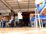 Benidorm, 7 Maart 2013
Andy de Wit ( Ad v d Hurk) voor en optreden in Cafe Rest. 
De Blauwe Walvis
Foto Peter Smulders BV