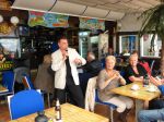 Benidorm, 7 Maart 2013
Andy de Wit ( Ad v d Hurk) voor en optreden in Cafe Rest. 
De Blauwe Walvis
Foto Peter Smulders BV