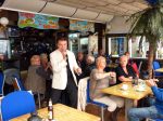 Benidorm, 7 Maart 2013
Andy de Wit ( Ad v d Hurk) voor en optreden in Cafe Rest. 
De Blauwe Walvis
Foto Peter Smulders BV