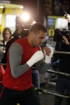 Oostzaan 11 maart 2013
Persconferentie en training Badr Hari bij Mike's gym.
Peter Smulders bv