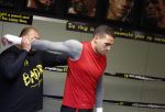 Oostzaan 11 maart 2013
Persconferentie en training Badr Hari bij Mike's gym.
Peter Smulders bv