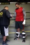 Oostzaan 11 maart 2013
Persconferentie en training Badr Hari bij Mike's gym.
Peter Smulders bv