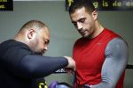 Oostzaan 11 maart 2013
Persconferentie en training Badr Hari bij Mike's gym.
Peter Smulders bv