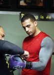 Oostzaan 11 maart 2013
Persconferentie en training Badr Hari bij Mike's gym.
Peter Smulders bv