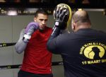 Oostzaan 11 maart 2013
Persconferentie en training Badr Hari bij Mike's gym.
Peter Smulders bv