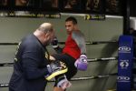 Oostzaan 11 maart 2013
Persconferentie en training Badr Hari bij Mike's gym.
Peter Smulders bv