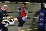 Oostzaan 11 maart 2013
Persconferentie en training Badr Hari bij Mike's gym.
Peter Smulders bv