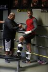 Oostzaan 11 maart 2013
Persconferentie en training Badr Hari bij Mike's gym.
Peter Smulders bv