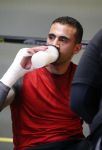 Oostzaan 11 maart 2013
Persconferentie en training Badr Hari bij Mike's gym.
Peter Smulders bv