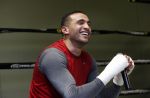 Oostzaan 11 maart 2013
Persconferentie en training Badr Hari bij Mike's gym.
Peter Smulders bv