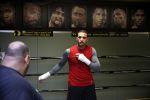 Oostzaan 11 maart 2013
Persconferentie en training Badr Hari bij Mike's gym.
Peter Smulders bv