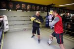 Oostzaan 11 maart 2013
Persconferentie en training Badr Hari bij Mike's gym.
Peter Smulders bv