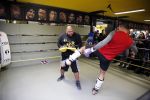 Oostzaan 11 maart 2013
Persconferentie en training Badr Hari bij Mike's gym.
Peter Smulders bv