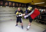 Oostzaan 11 maart 2013
Persconferentie en training Badr Hari bij Mike's gym.
Peter Smulders bv