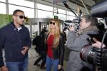 Schiphol 13 maart 2013
Badr Hari en Estelle Cruijff vertrekken vanaf schiphol naar Zagreb waar Badr een K1 event heeft.
Peter Smulders bv